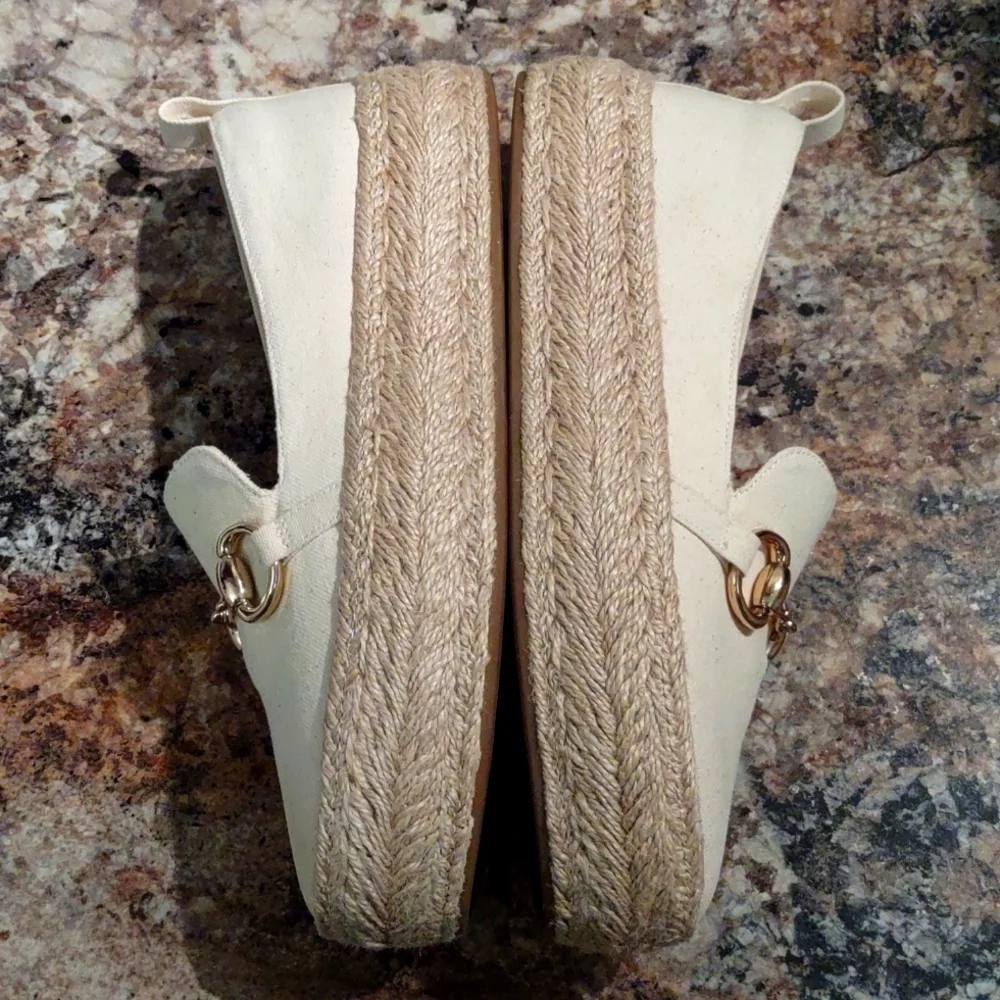 H&M Canvas Platform Espadrilles (Sz. 10) - Picture 9 of 11